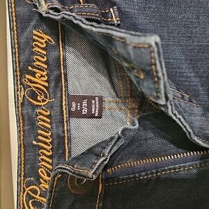 GAP Women's Skinny Jeans - Deep Blue 12/31 L